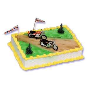 Motorbike Cake Tin Hire - The Cake Mixer | The Cake Mixer