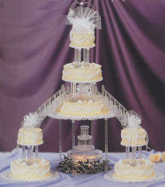 2 Pound Dark Fountain cake (Bride to be) – Shop MNR