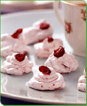 Cranberry Cookie Kisses