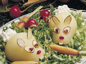 Rabbit-Out-of-the-Hat Salad - easter