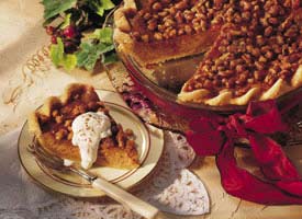 Sweet Potato Pie with Cornmeal Pastry yams Thanksgiving